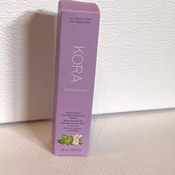 🆕 KORA ORGANICS Noni Night AHA Resurfacing Serum 30 mL NIB - Picture 5 of 9